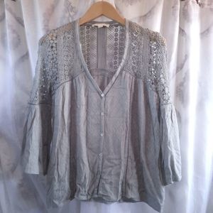 Love stitch embroidery top size small ( bag H )